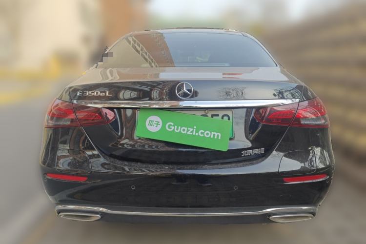 Used Mercedes-Benz E-Class New Energy 2022 Facelift E 350 e L Plug-in Hybrid Sedan Rear