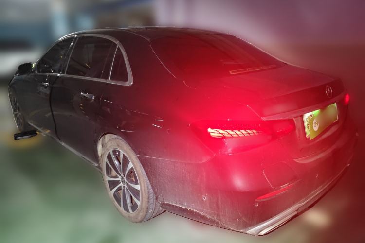 Used Mercedes-Benz E-Class New Energy 2022 E 350 e L Plug-in Hybrid Sedan Rear Left 45 Deg