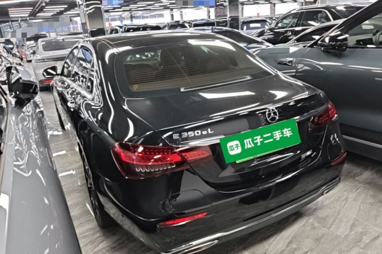 Used Mercedes-Benz E-Class New Energy 2022 Second Facelift E 350 e L Plug-in Hybrid Sedan Rear Left 45 Deg