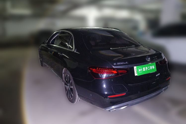 Used Mercedes-Benz E-Class New Energy 2022 E 350 e L Plug-in Hybrid Sedan Rear Left 45 Deg