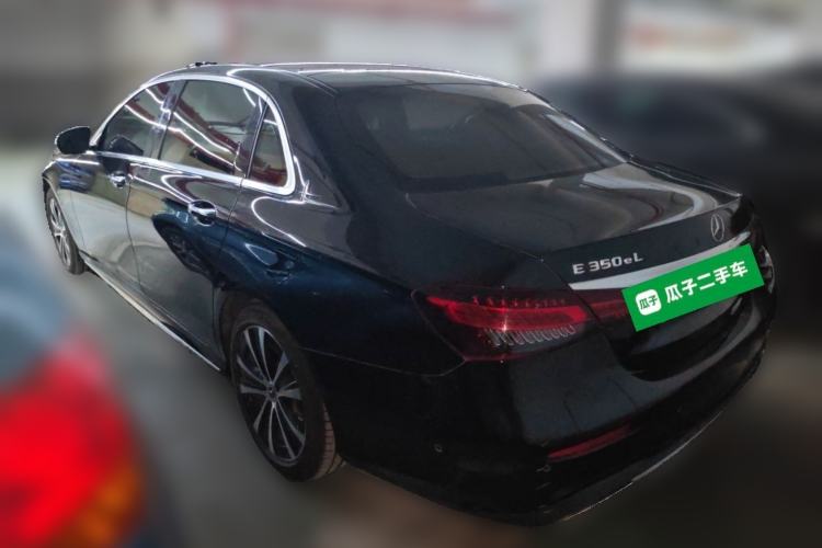 Used Mercedes-Benz E-Class New Energy 2022 Restyled E 350 e L Plug-in Hybrid Sports Sedan Rear Left 45 Deg
