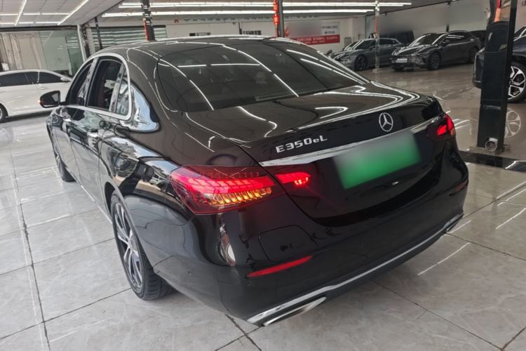 Used Mercedes-Benz E-Class New Energy 2022 Facelift E 350 e L Plug-in Hybrid Sedan Rear Left 45 Deg