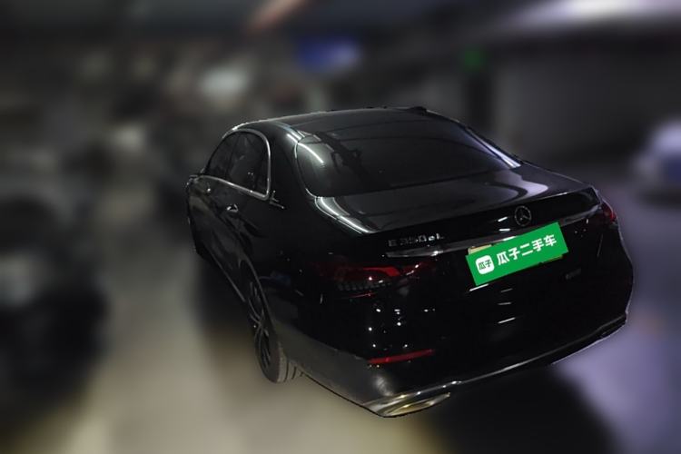 Used Mercedes-Benz E-Class New Energy 2022 Second Facelift E 350 e L Plug-in Hybrid Sedan Rear Left 45 Deg