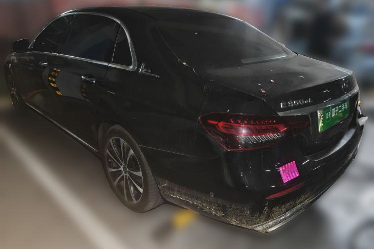 Used Mercedes-Benz E-Class New Energy 2022 Facelift E 350 e L Plug-in Hybrid Sedan Rear Left 45 Deg