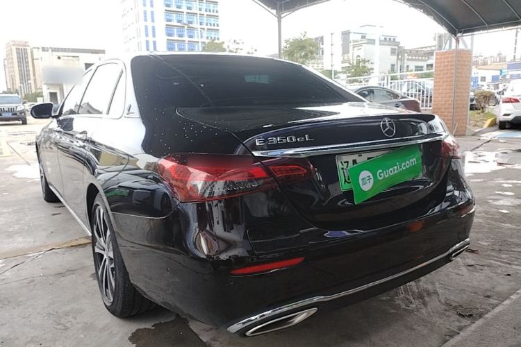 Used Mercedes-Benz E-Class New Energy 2022 Restyled E 350 e L Plug-in Hybrid Sedan Rear Left 45 Deg