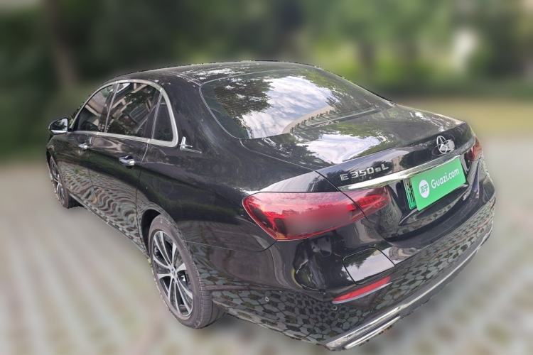 Used Mercedes-Benz E-Class New Energy 2022 Facelift E 350 e L Plug-in Hybrid Sedan Rear Left 45 Deg