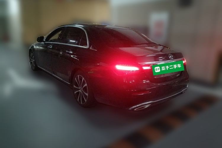 Used Mercedes-Benz E-Class New Energy 2022 Second Facelift E 350 e L Plug-in Hybrid Sedan Rear Left 45 Deg