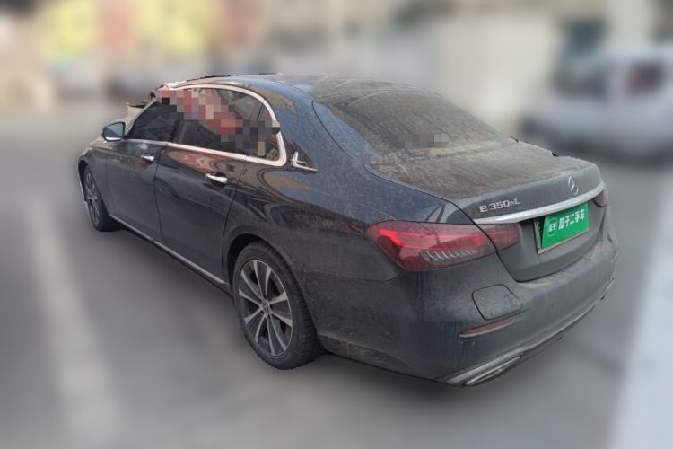 Used Mercedes-Benz E-Class New Energy 2022 Restyled E 350 e L Plug-in Hybrid Sedan Rear Left 45 Deg