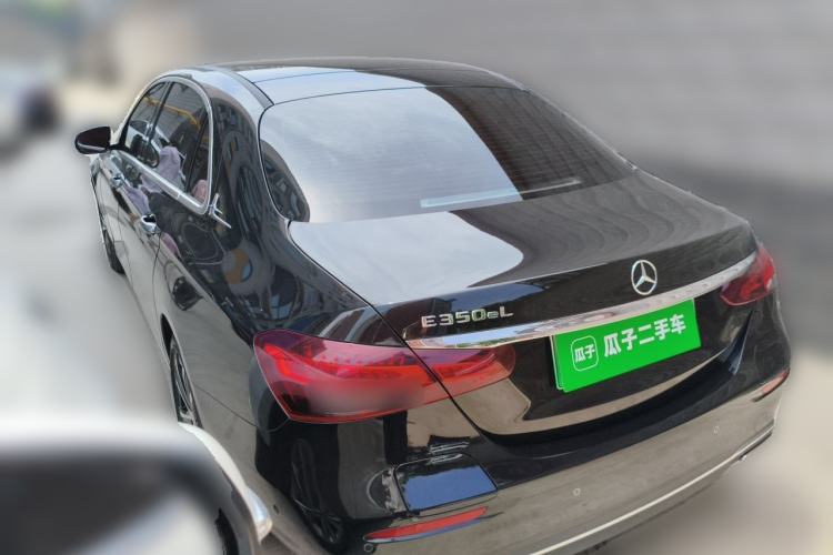 Used Mercedes-Benz E-Class New Energy 2022 E 350 e L Plug-in Hybrid Sedan Rear Left 45 Deg