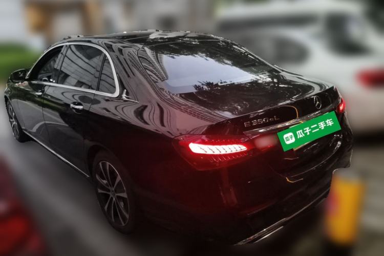 Used Mercedes-Benz E-Class New Energy 2022 Facelift E 350 e L Plug-in Hybrid Sedan Rear Left 45 Deg