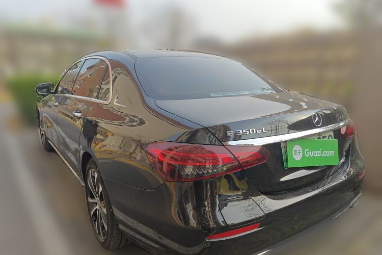 Used Mercedes-Benz E-Class New Energy 2022 Facelift E 350 e L Plug-in Hybrid Sedan Rear Left 45 Deg