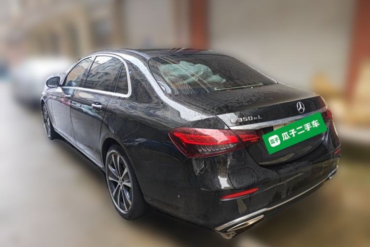 Used Mercedes-Benz E-Class New Energy 2022 Facelift E 350 e L Plug-in Hybrid Sedan Rear Left 45 Deg
