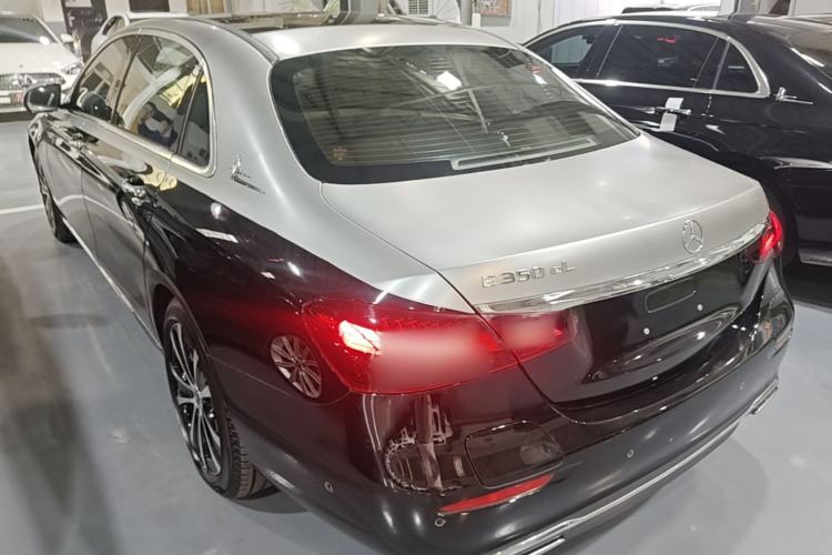 Used Mercedes-Benz E-Class New Energy 2022 Facelift E 350 e L Plug-in Hybrid Sedan Rear Left 45 Deg