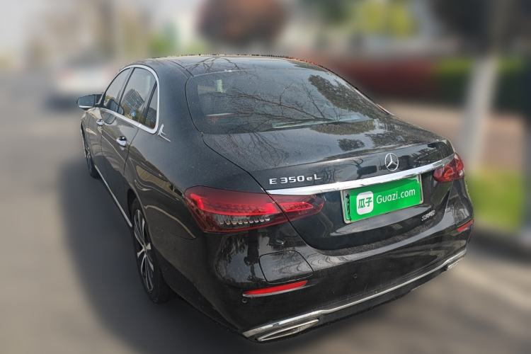 Used Mercedes-Benz E-Class New Energy 2022 E 350 e L Plug-in Hybrid Sedan Rear Left 45 Deg