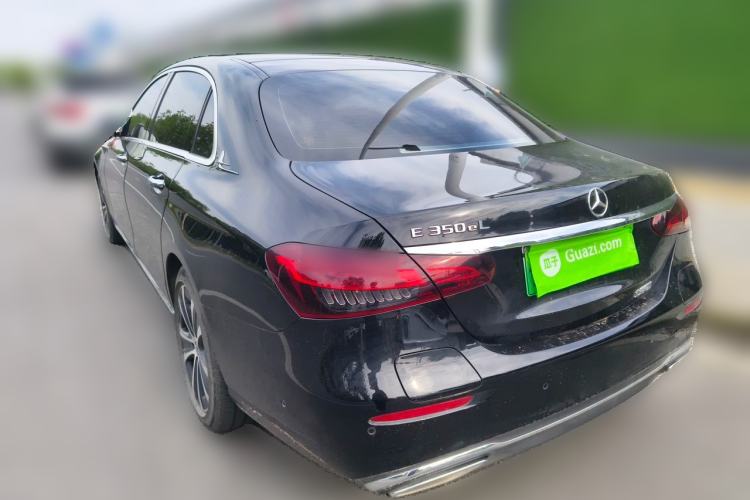 Used Mercedes-Benz E-Class New Energy 2022 Second Facelift E 350 e L Plug-in Hybrid Sedan Rear Left 45 Deg