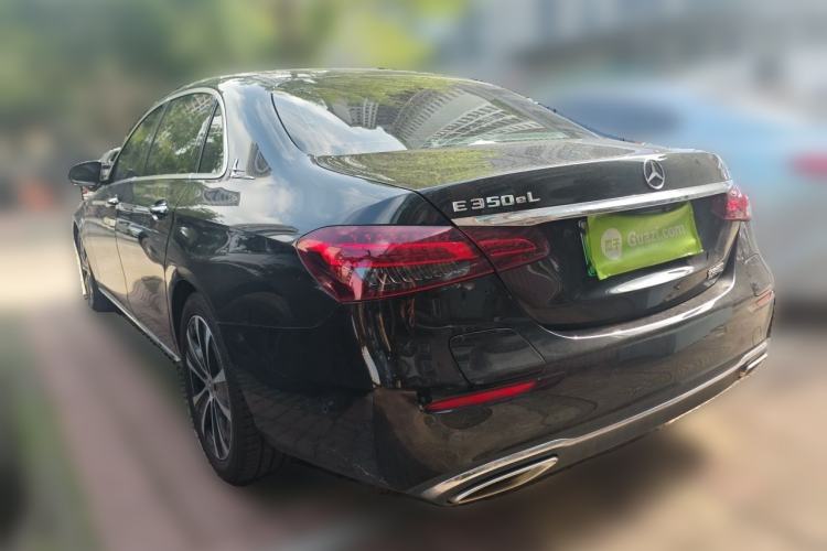 Used Mercedes-Benz E-Class New Energy 2022 Facelift E 350 e L Plug-in Hybrid Sedan Rear Left 45 Deg