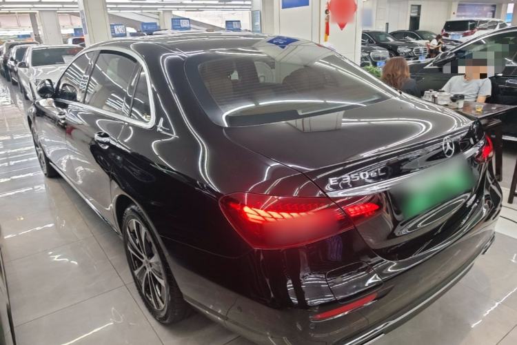 Used Mercedes-Benz E-Class New Energy 2022 Facelift E 350 e L Plug-in Hybrid Sedan Rear Left 45 Deg