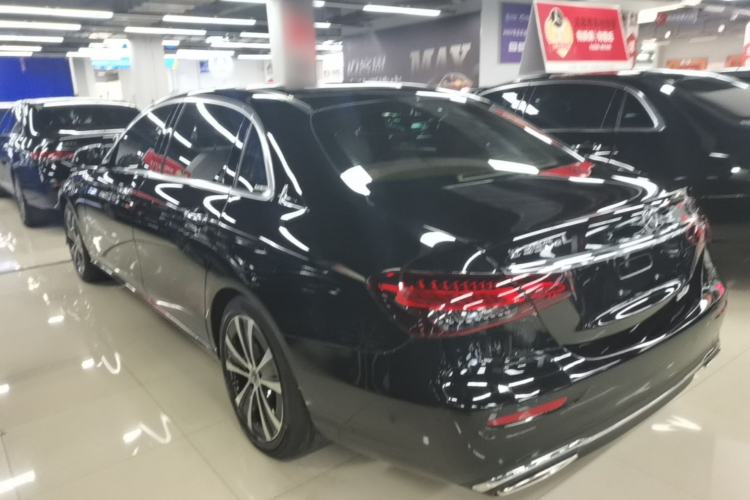 Used Mercedes-Benz E-Class New Energy 2022 Restyled E 350 e L Plug-in Hybrid Sedan Rear Left 45 Deg
