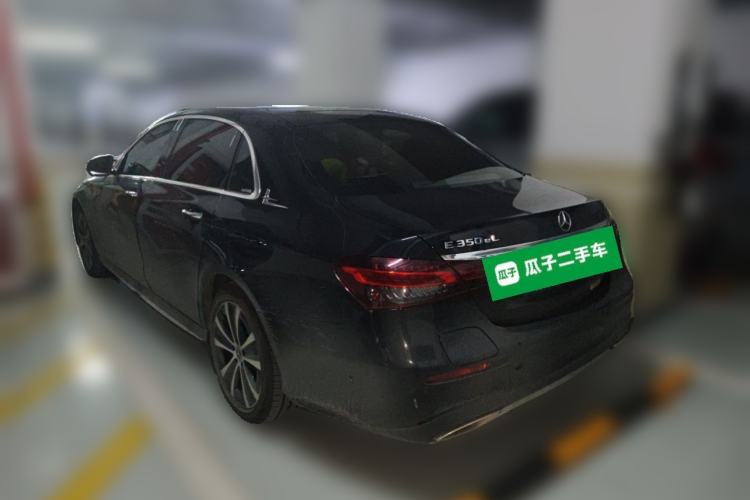 Used Mercedes-Benz E-Class New Energy 2022 E 350 e L Plug-in Hybrid Sports Sedan Rear Left 45 Deg
