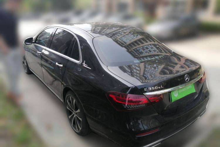 Used Mercedes-Benz E-Class New Energy 2022 Second Facelift E 350 e L Plug-in Hybrid Sedan Rear Left 45 Deg