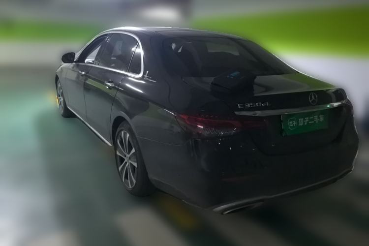 Used Mercedes-Benz E-Class New Energy 2022 Second Facelift E 350 e L Plug-in Hybrid Sedan Rear Left 45 Deg