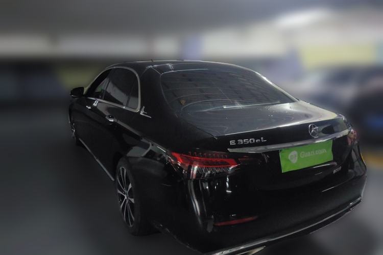 Used Mercedes-Benz E-Class New Energy 2022 E 350 e L Plug-in Hybrid Sports Sedan Rear Left 45 Deg