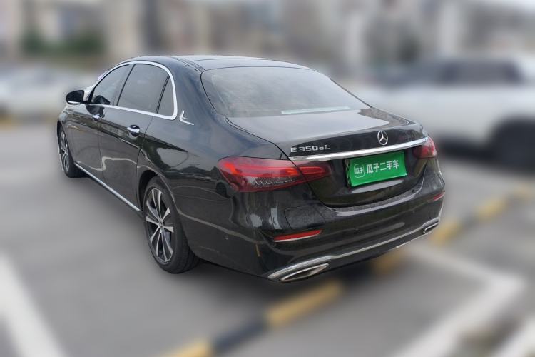Used Mercedes-Benz E-Class New Energy 2022 Facelift E 350 e L Plug-in Hybrid Sedan Rear Left 45 Deg