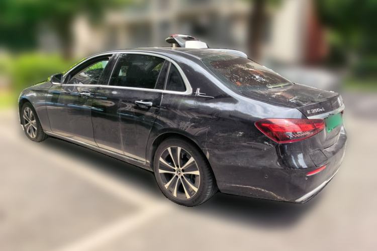 Used Mercedes-Benz E-Class New Energy 2022 Restyled E 350 e L Plug-in Hybrid Sports Sedan Rear Left 45 Deg