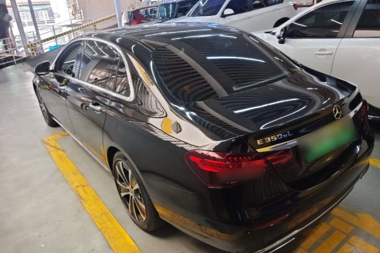 Used Mercedes-Benz E-Class New Energy 2022 Restyled E 350 e L Plug-in Hybrid Sedan Rear Left 45 Deg
