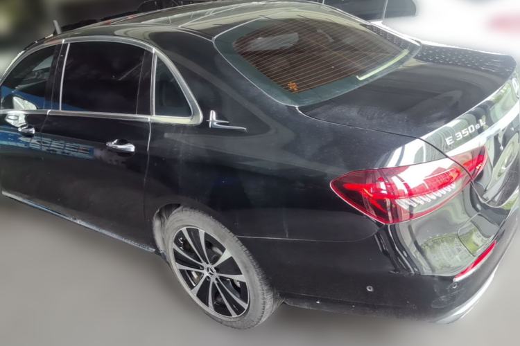 Used Mercedes-Benz E-Class New Energy 2022 Restyled E 350 e L Plug-in Hybrid Sports Sedan Rear Left 45 Deg