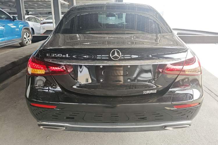 Used Mercedes-Benz E-Class New Energy 2022 Second Facelift E 350 e L Plug-in Hybrid Sedan Rear