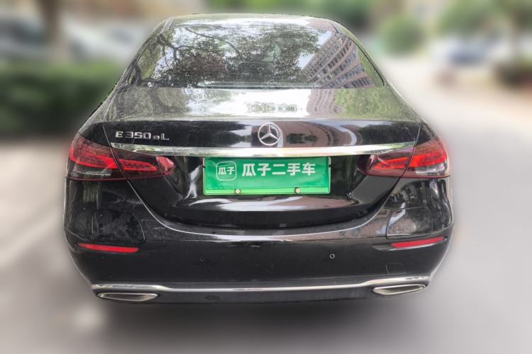 Used Mercedes-Benz E-Class New Energy 2022 Second Facelift E 350 e L Plug-in Hybrid Sedan Rear