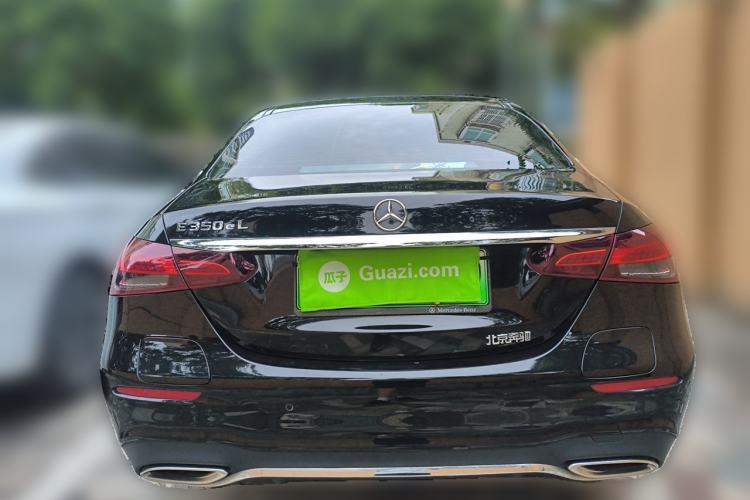 Used Mercedes-Benz E-Class New Energy 2022 Restyled E 350 e L Plug-in Hybrid Sports Sedan Rear