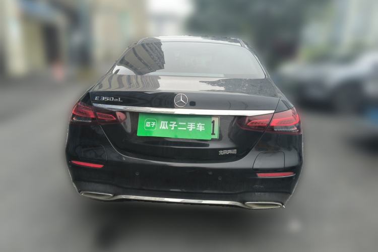 Used Mercedes-Benz E-Class New Energy 2022 E 350 e L Plug-in Hybrid Sports Sedan Rear