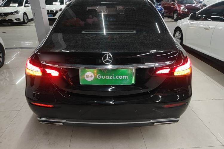 Used Mercedes-Benz E-Class New Energy 2022 Second Facelift E 350 e L Plug-in Hybrid Sedan Rear