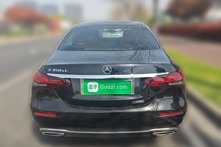 Used Mercedes-Benz E-Class New Energy 2022 E 350 e L Plug-in Hybrid Sedan Rear