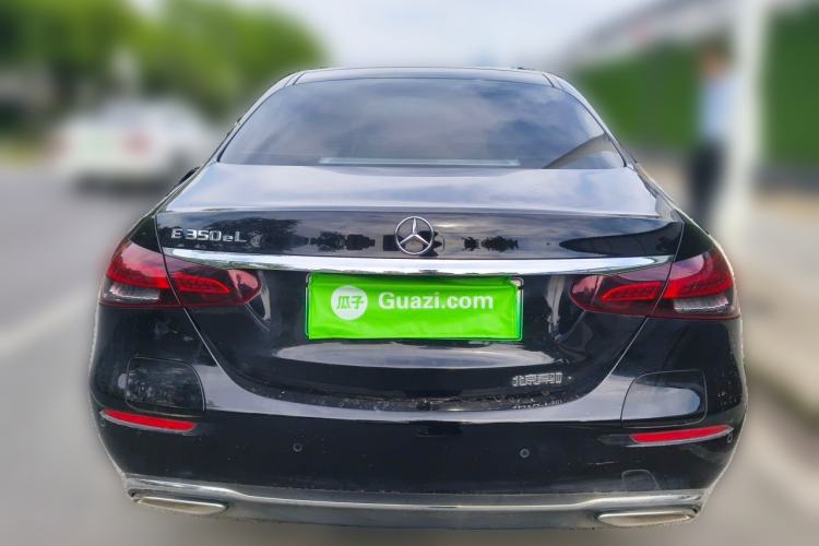 Used Mercedes-Benz E-Class New Energy 2022 Second Facelift E 350 e L Plug-in Hybrid Sedan Rear