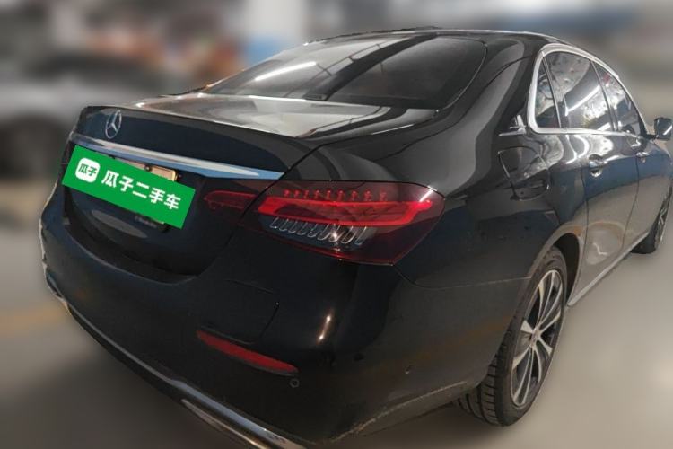 Used Mercedes-Benz E-Class New Energy 2022 Facelift E 350 e L Plug-in Hybrid Sedan Rear Right 45 Deg