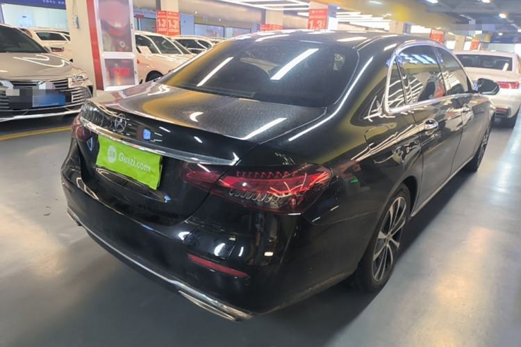 Used Mercedes-Benz E-Class New Energy 2022 Restyled E 350 e L Plug-in Hybrid Sedan Rear Right 45 Deg