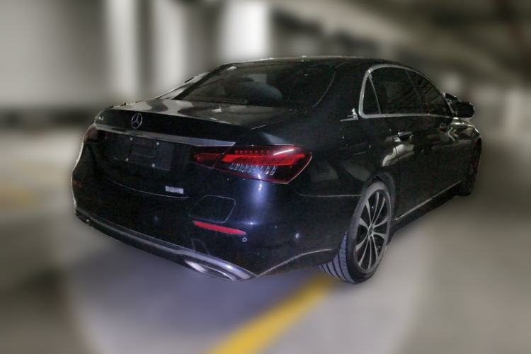Used Mercedes-Benz E-Class New Energy 2022 Facelift E 350 e L Plug-in Hybrid Sedan Rear Right 45 Deg