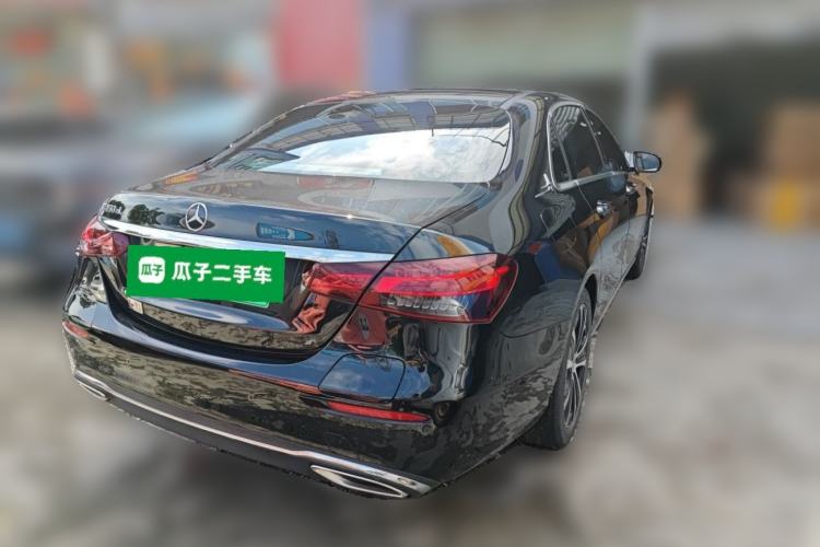 Used Mercedes-Benz E-Class New Energy 2022 Restyled E 350 e L Plug-in Hybrid Sedan Rear Right 45 Deg