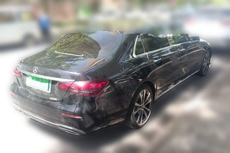 Used Mercedes-Benz E-Class New Energy 2022 Restyled E 350 e L Plug-in Hybrid Sedan Rear Right 45 Deg