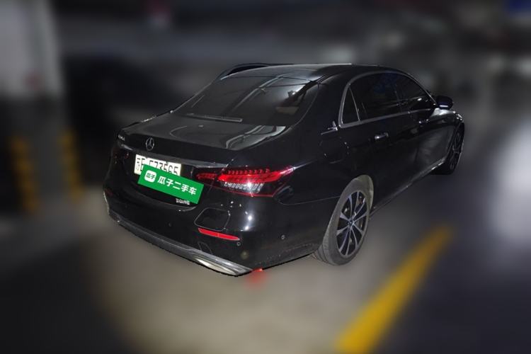 Used Mercedes-Benz E-Class New Energy 2022 Second Facelift E 350 e L Plug-in Hybrid Sedan Rear Right 45 Deg