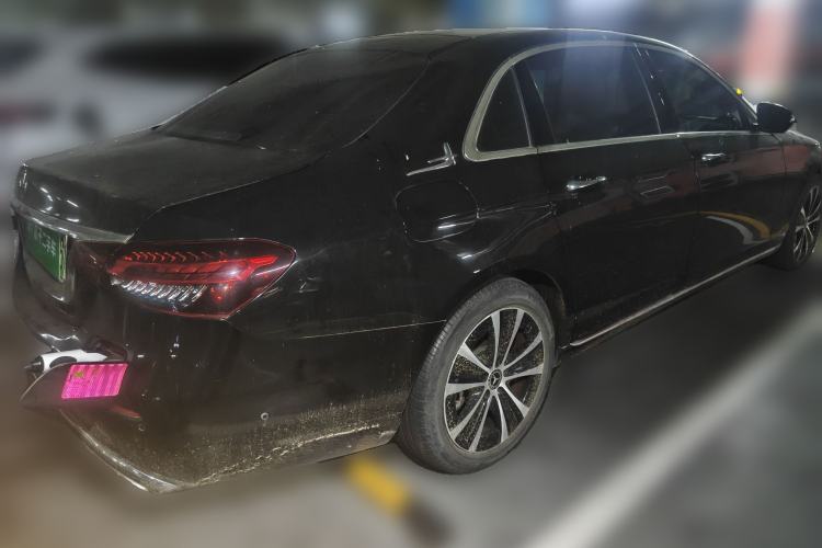 Used Mercedes-Benz E-Class New Energy 2022 Facelift E 350 e L Plug-in Hybrid Sedan Rear Right 45 Deg