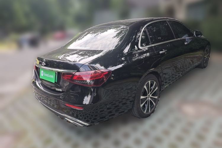 Used Mercedes-Benz E-Class New Energy 2022 Facelift E 350 e L Plug-in Hybrid Sedan Rear Right 45 Deg