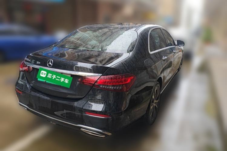 Used Mercedes-Benz E-Class New Energy 2022 Facelift E 350 e L Plug-in Hybrid Sedan Rear Right 45 Deg