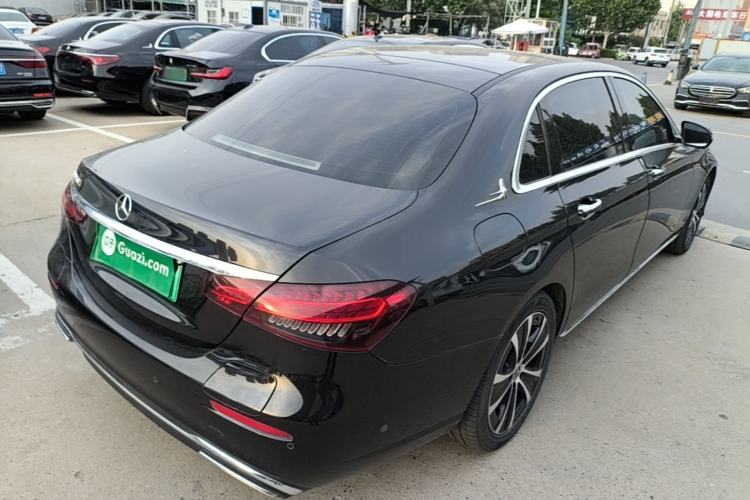 Used Mercedes-Benz E-Class New Energy 2022 Facelift E 350 e L Plug-in Hybrid Sedan Rear Right 45 Deg