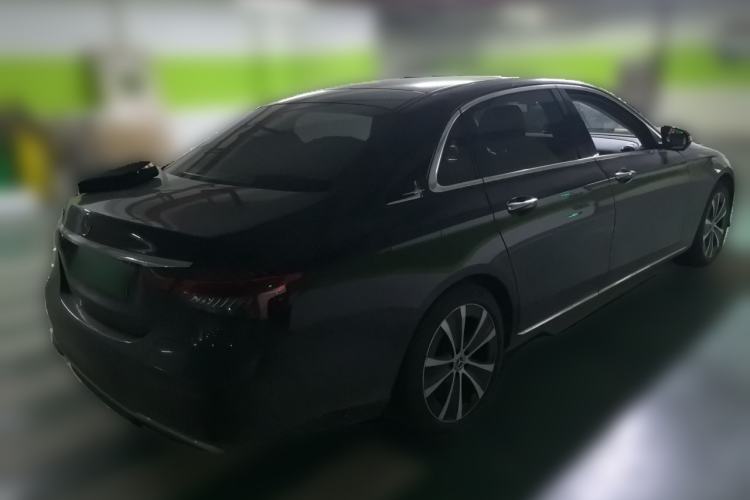 Used Mercedes-Benz E-Class New Energy 2022 Second Facelift E 350 e L Plug-in Hybrid Sedan Rear Right 45 Deg