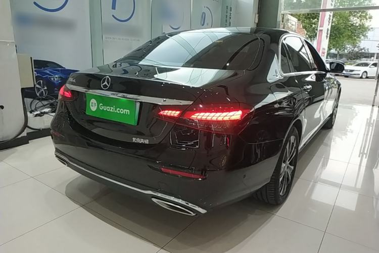 Used Mercedes-Benz E-Class New Energy 2022 Facelift E 350 e L Plug-in Hybrid Sedan Rear Right 45 Deg
