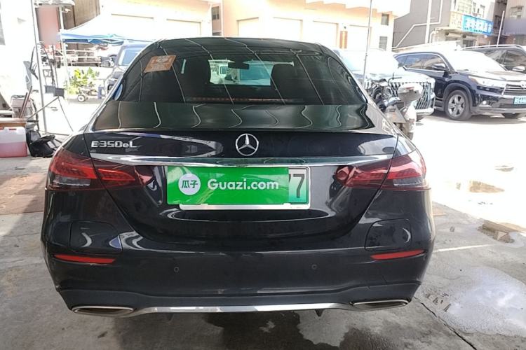 Used Mercedes-Benz E-Class New Energy 2022 Restyled E 350 e L Plug-in Hybrid Sports Sedan Rear